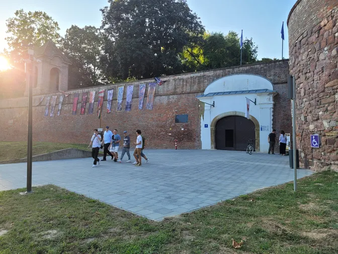 A szigetvári várfal